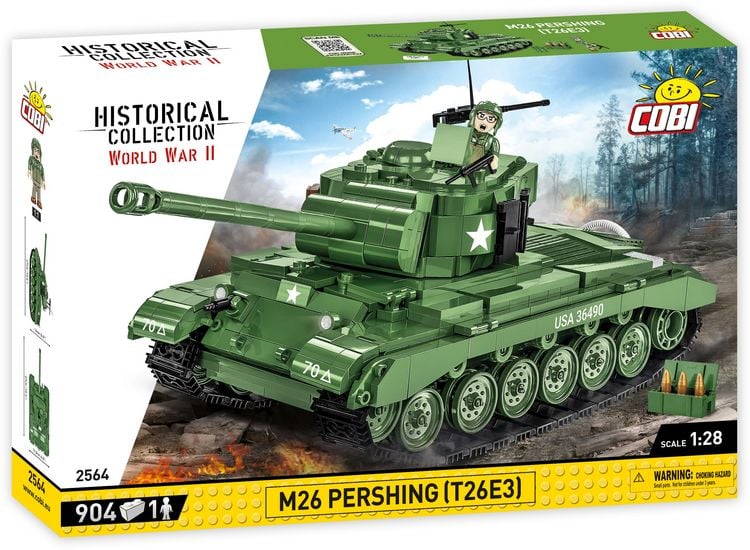 Produktbild: COBI 2564 - Historical Collection, Panzer M26 Pershing T26E3 WWII