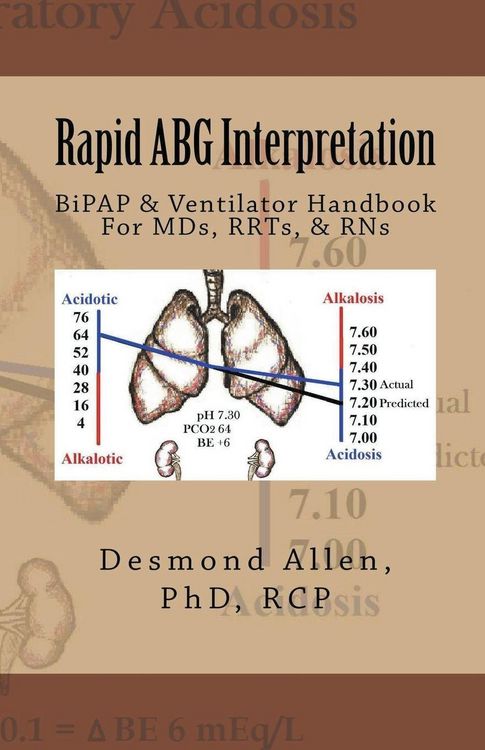Produktbild: Rapid ABG Interpretation - BiPAP & Ventilator Handbook For MDs, RRTs, & RNs