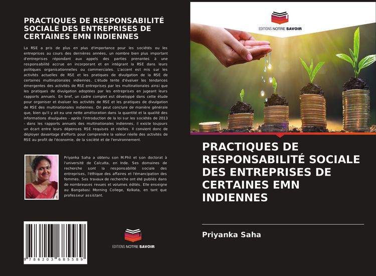 Produktbild: Practiques De Responsabilit&eacute; Sociale des Entreprises De Certaines Emn Indiennes