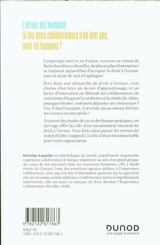 Produktbild: Le droit &agrave; l'erreur