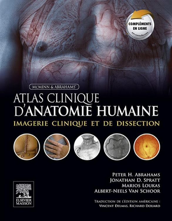 Produktbild: Atlas clinique d'anatomie humaine de McMinn et Abrahams