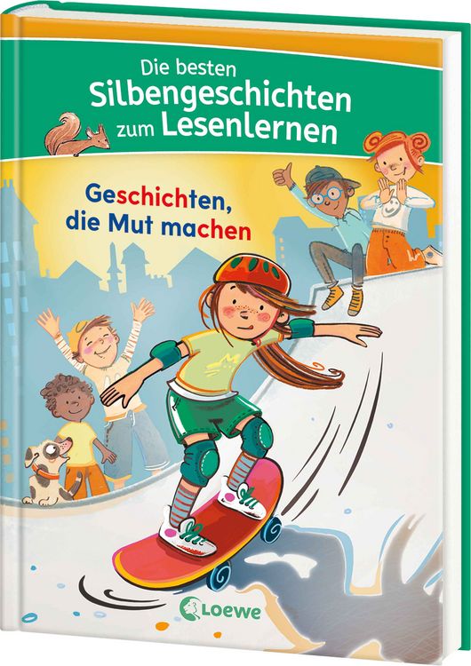 Produktbild: Die besten Silbengeschichten zum Lesenlernen - Geschichten, die Mut machen