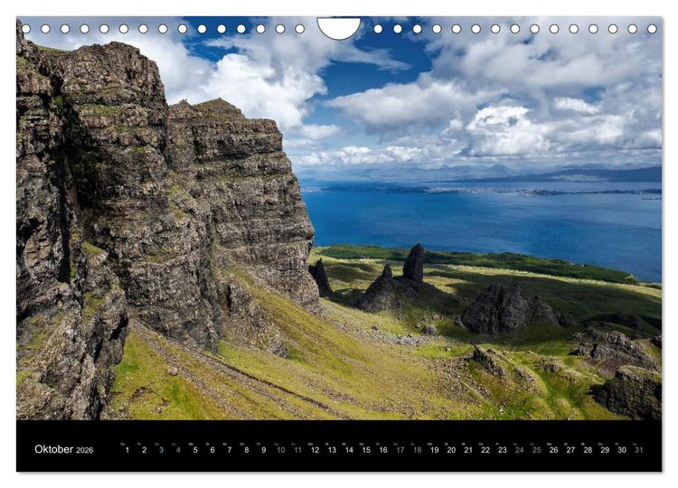 Produktbild: SCHOTTLAND - HIGHLIGHTS (Wandkalender 2026 DIN A4 quer), CALVENDO Monatskalender