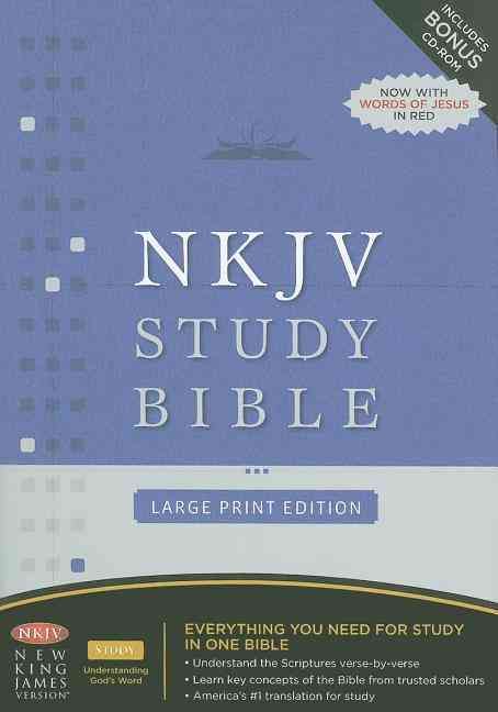 Produktbild: Study Bible-NKJV-Large Print