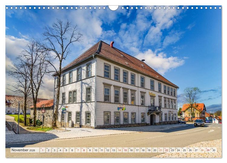 Produktbild: Clausthal Zellerfeld Impressionen (Wandkalender 2026 DIN A3 quer), CALVENDO Monatskalender