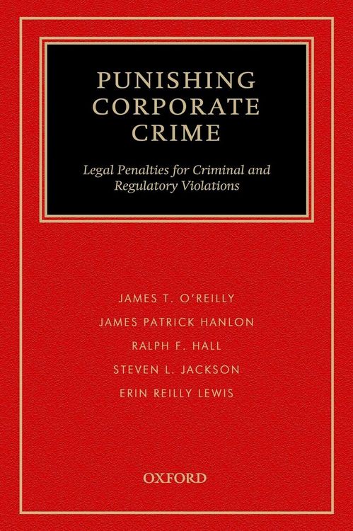 Produktbild: Punishing Corporate Crime