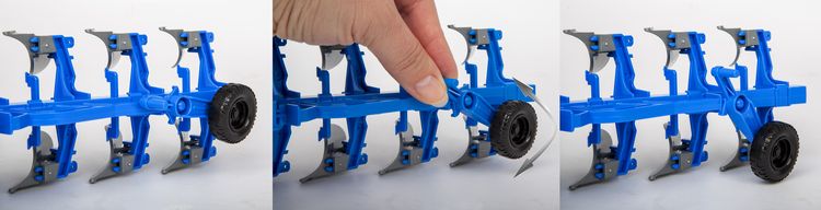 Produktbild: JAMARA 423254 Volldrehpflug 1:24S