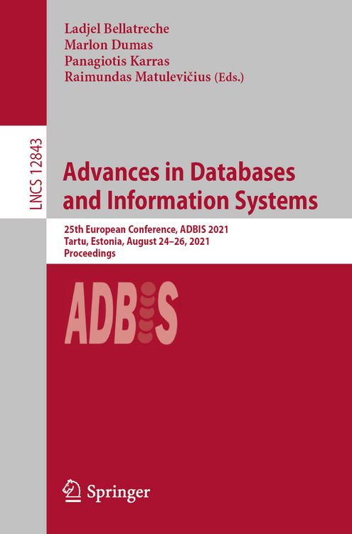 Produktbild: Advances in Databases and Information Systems