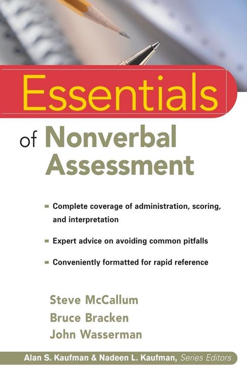 Produktbild: Essentials of Nonverbal Assessment