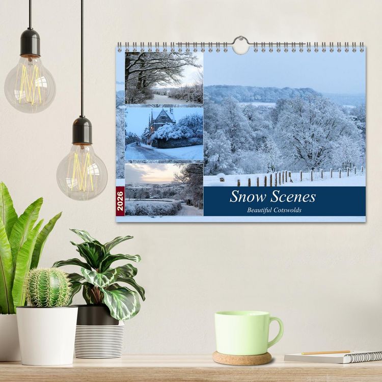 Produktbild: Snow Scenes (Wall Calendar 2026 DIN A4 landscape), CALVENDO 12 Month Wall Calendar
