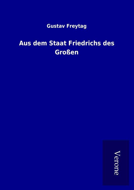 Produktbild: Aus dem Staat Friedrichs des Gro&szlig;en