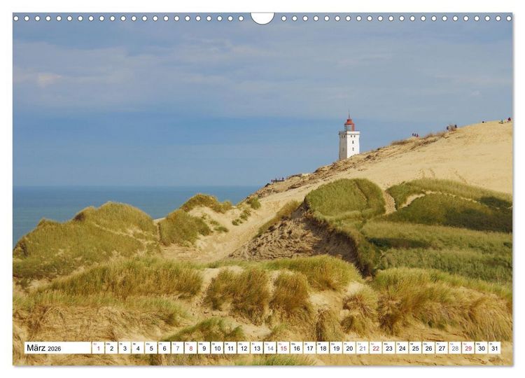 Produktbild: Rubjerg Knude Fyr (Wandkalender 2026 DIN A3 quer), CALVENDO Monatskalender