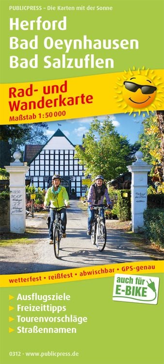 Produktbild: Herford, Bad Oeynhausen, Bad Salzuflen 1:50 000