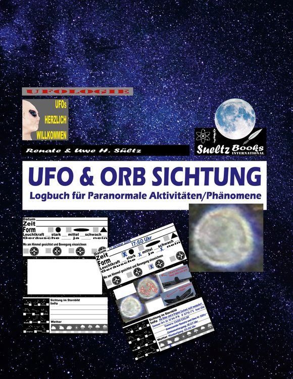 Produktbild: UFO & ORB SICHTUNG - Logbuch f&uuml;r Paranormale Aktivit&auml;ten/Ph&auml;nomene