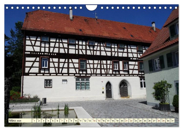 Produktbild: Unterwegs in G&ouml;ppingen (Wandkalender 2026 DIN A4 quer), CALVENDO Monatskalender