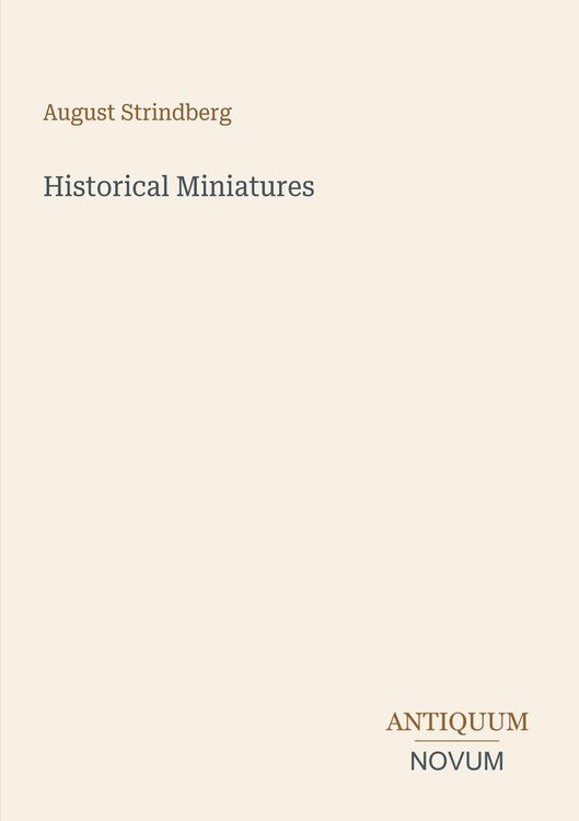Produktbild: Historical Miniatures