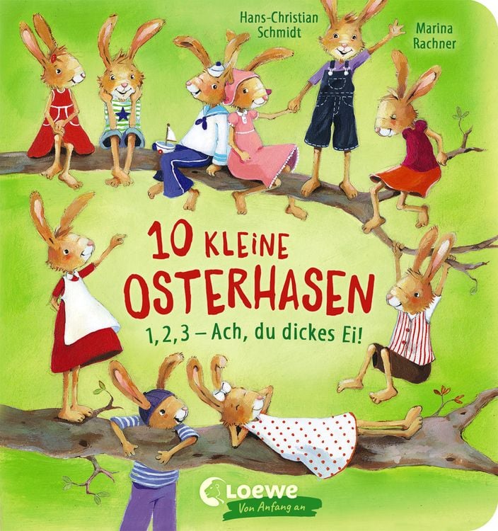 Produktbild: 10 kleine Osterhasen