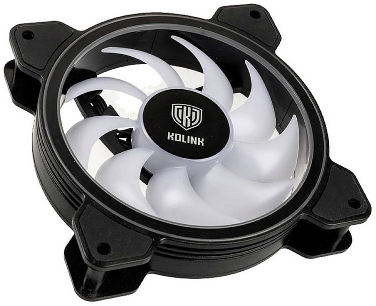 Produktbild: Kolink UMBRA 120mm PC-Geh&auml;use-L&uuml;fter RGB (B x H x T) 120 x 25 x 120mm