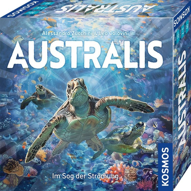 Produktbild: KOSMOS 683467 - AUSTRALIS Im Sog der Stömung, Strategiespiel