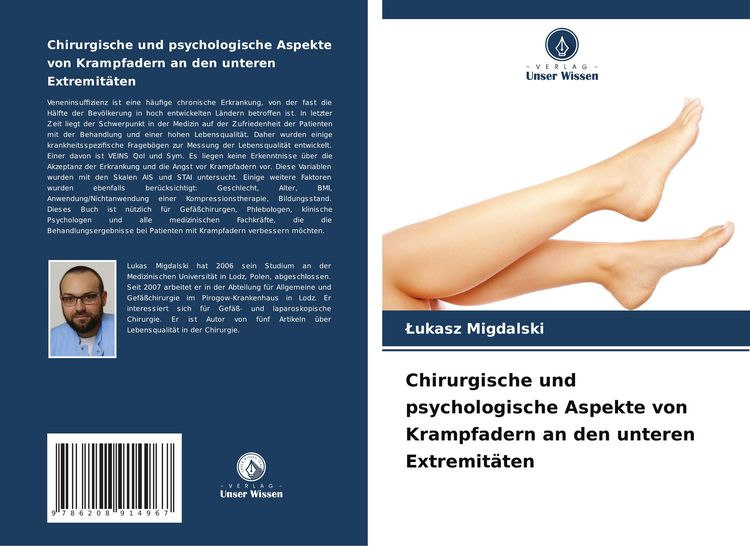 Produktbild: Chirurgische und psychologische Aspekte von Krampfadern an den unteren Extremit&auml;ten
