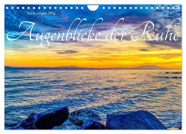 Produktbild: Augenblicke der Ruhe (Wandkalender 2026 DIN A4 quer), CALVENDO Monatskalender
