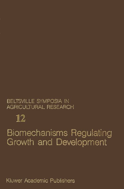 Produktbild: Biomechanisms Regulating Growth and Development