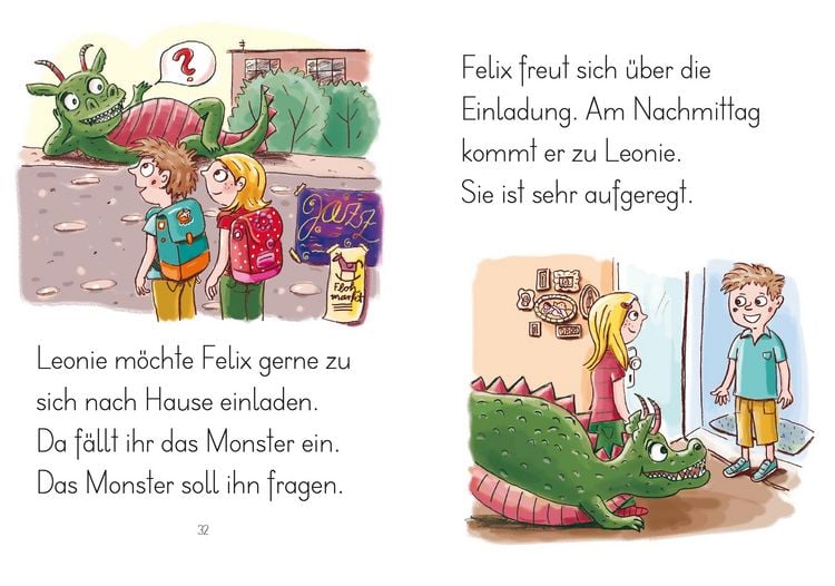 Produktbild: LESEZUG/1. Klasse: Leonie und das Mutmach-Monster