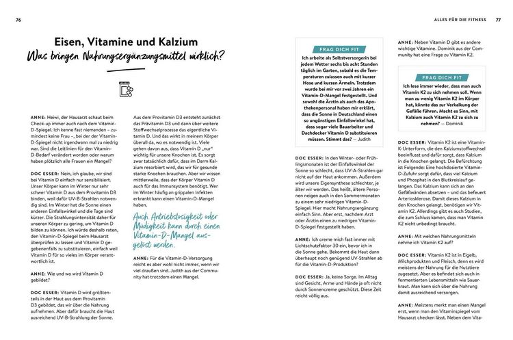 Produktbild: Frag dich fit - Die besten Tipps & Rezepte ... (Doc Esser)