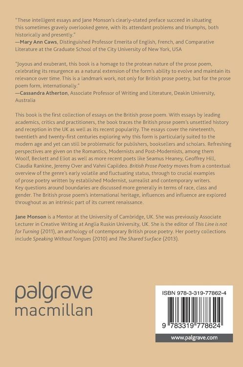 Produktbild: British Prose Poetry