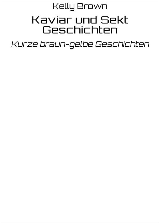 Produktbild: Kaviar und Sekt Geschichten