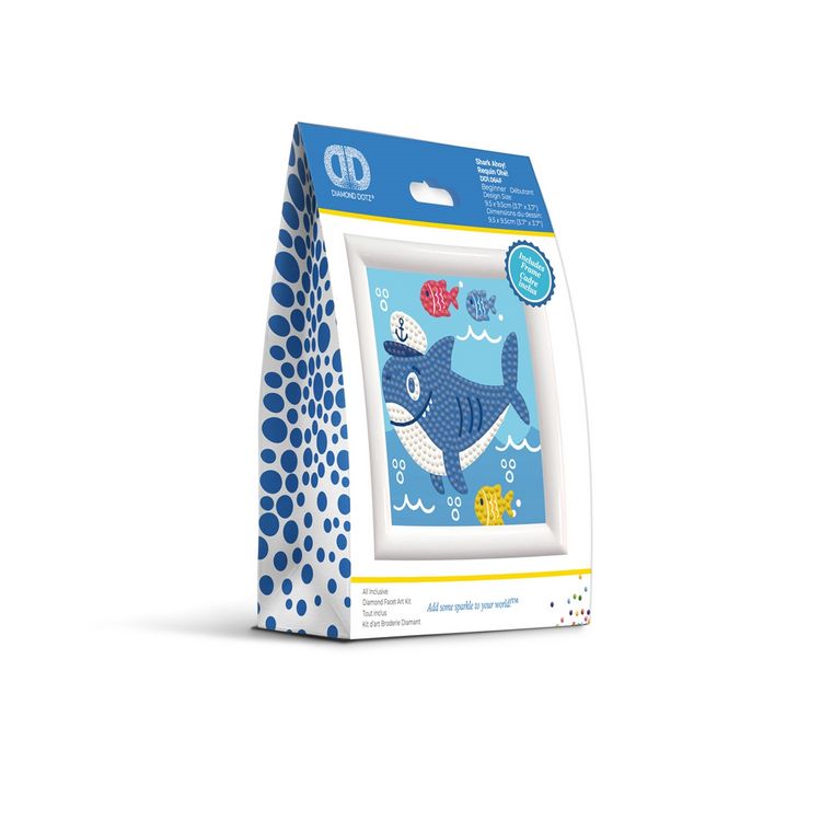 Produktbild: DIAMOND DOTZ - Diamond Painting Mini Hai