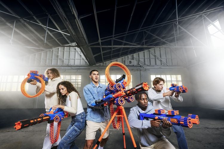 Produktbild: ZURU XSHOT - Insanity Blaster Rage Fire motorisiert mit Darts