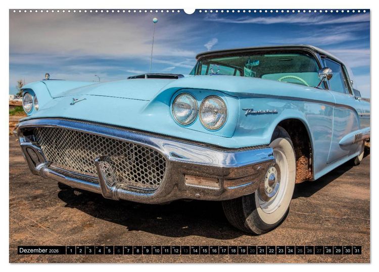 Produktbild: Go west Route 66 (Wandkalender 2026 DIN A2 quer), CALVENDO Monatskalender