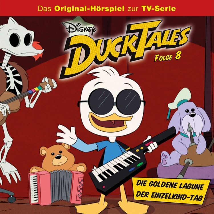 Produktbild: 08: Die Goldene Lagune / Der Einzelkind-Tag (H&ouml;rspiel zur Disney TV-Serie)