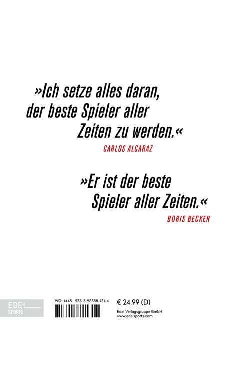Produktbild: Inside Alcaraz &ndash; Die erste Biografie zum kommenden Superstar im Herrentennis