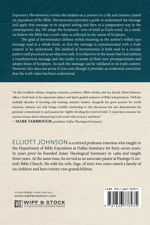 Produktbild: Expository Hermeneutics