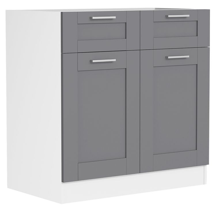 Produktbild: K&uuml;chenschrank 80 cm Unterschrank Schublade Colura