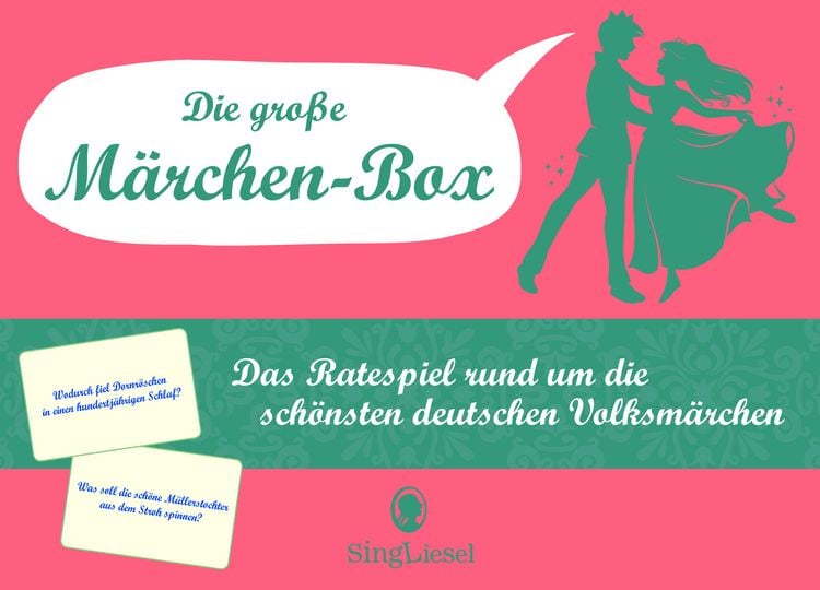 Produktbild: Die gro&szlig;e M&auml;rchen-Quiz-Box f&uuml;r Senioren. Das Spiel rund um bekannte M&auml;rchen f&uuml;r Senioren. Auch mit Demenz. Spiele Box mit 100 Karten.