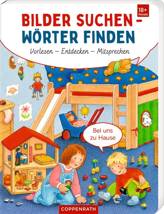 Produktbild: Bilder suchen - Wörter finden: Bei uns zu Hause (Buchbonus)