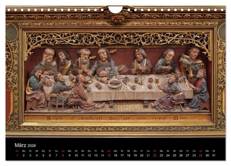 Produktbild: Orte des Glaubens (Wandkalender 2026 DIN A4 quer), CALVENDO Monatskalender