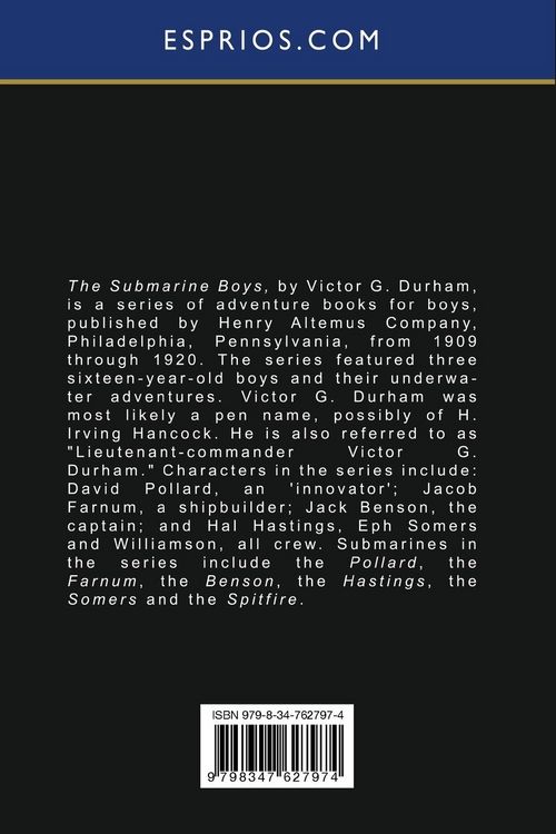 Produktbild: The Submarine Boys' Trial Trip (Esprios Classics)