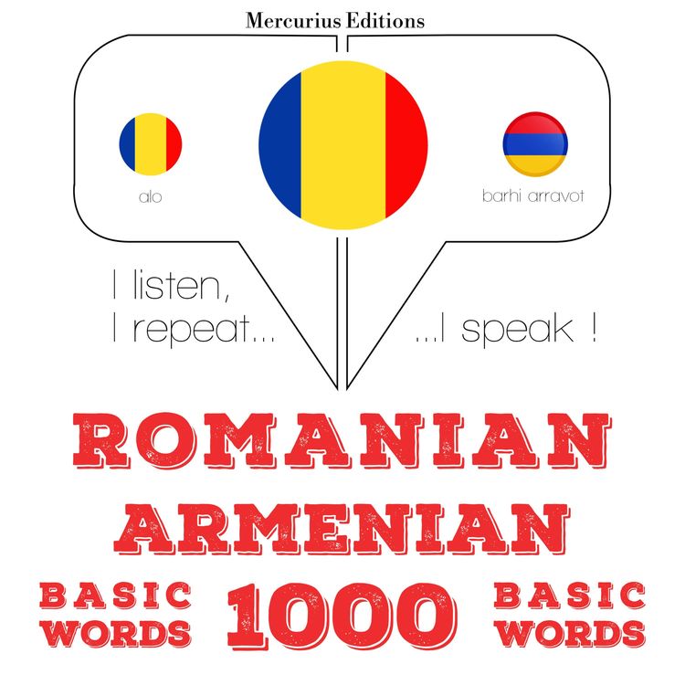 Produktbild: Armeni - rom&acirc;ni: 1000 de cuvinte de bază