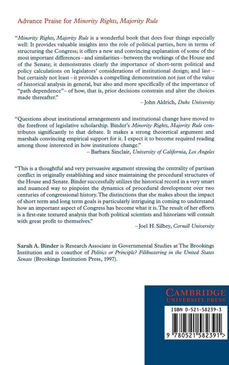 Produktbild: Minority Rights, Majority Rule