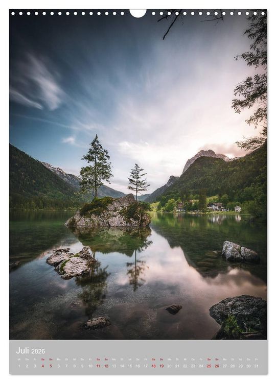 Produktbild: Deutsche Alpenmomente (Wandkalender 2026 DIN A3 hoch), CALVENDO Monatskalender