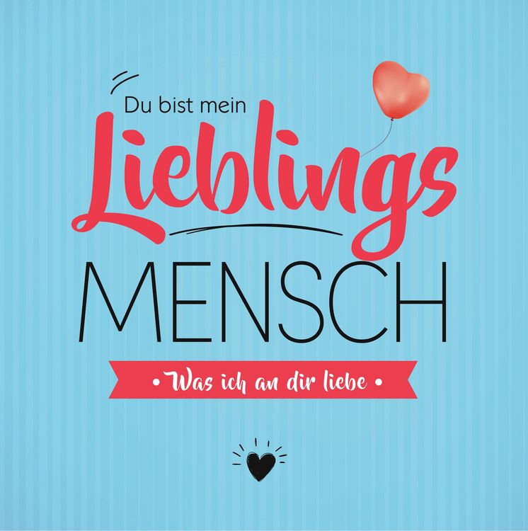 Produktbild: Du bist mein Lieblingsmensch - Was ich an dir liebe