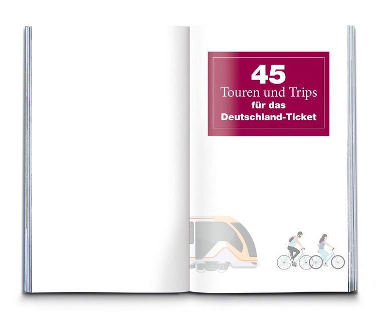Produktbild: 45 Touren und Trips f&uuml;r das Deutschland-Ticket