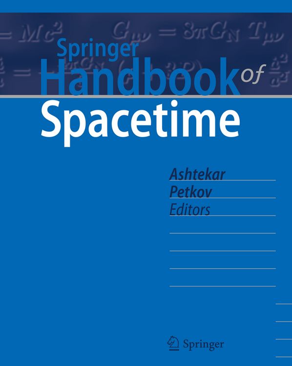 Produktbild: Springer Handbook of Spacetime