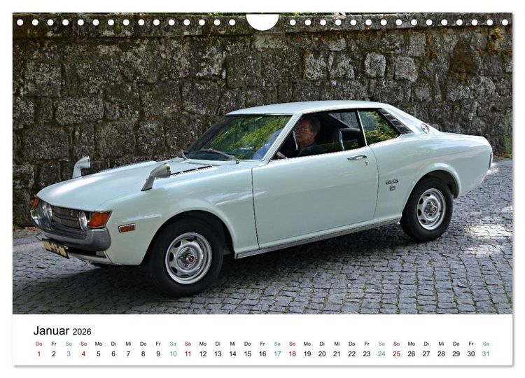 Produktbild: Autos der 70er (Wandkalender 2026 DIN A4 quer), CALVENDO Monatskalender