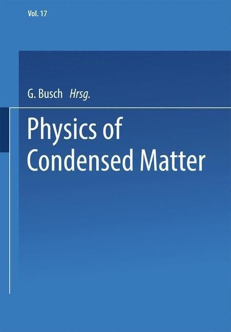 Produktbild: Physics of Condensed Matter