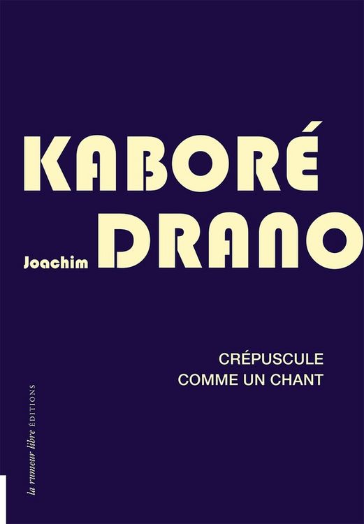 Produktbild: Crepuscule comme un chant